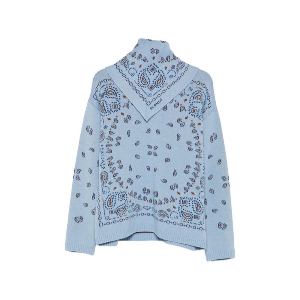 Alanui Blue Knitwear - Jumpers Women